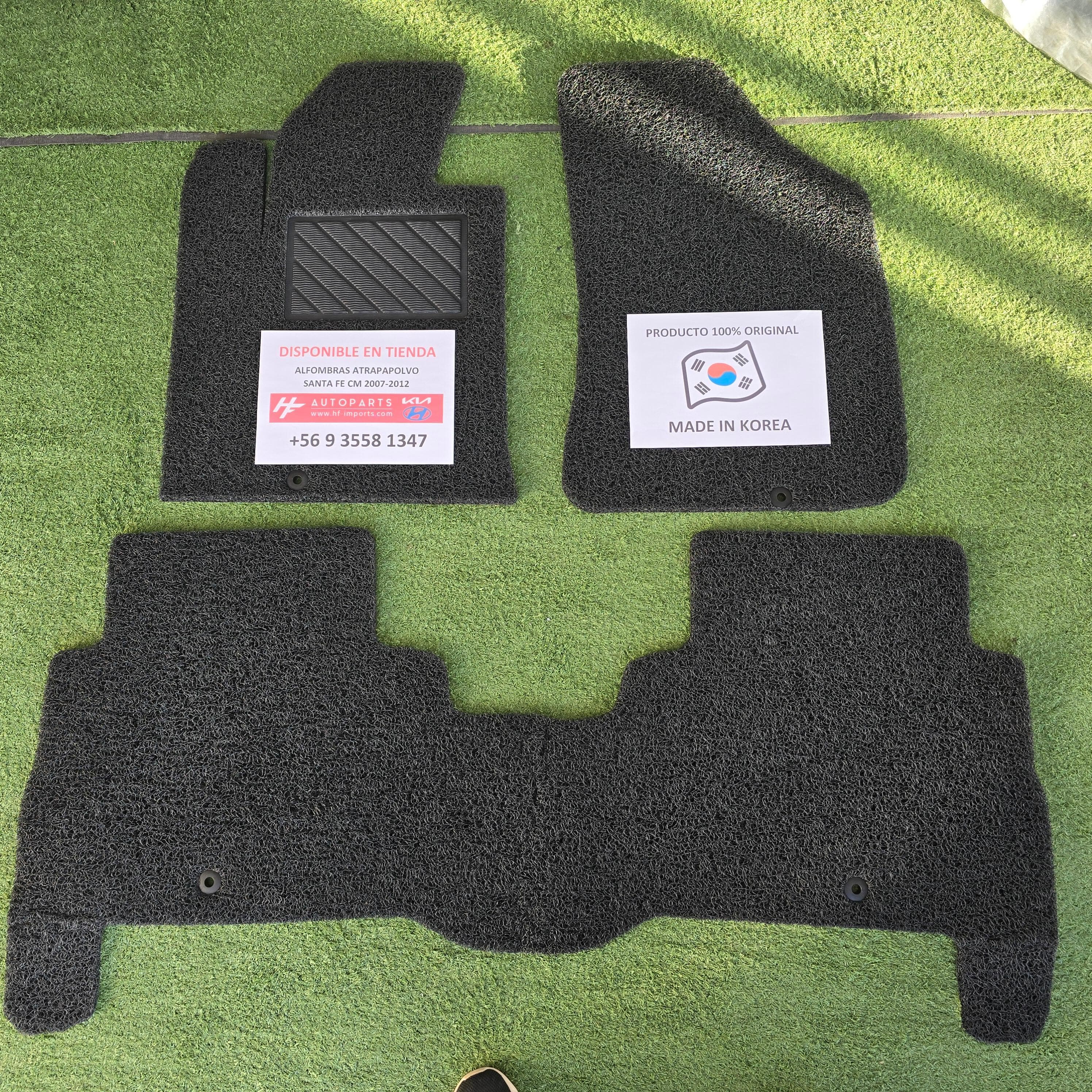 Imagen de Alfombras Atrapa Polvo KDM para Hyundai Santa Fe CM